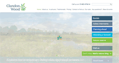Desktop Screenshot of clandonwood.com